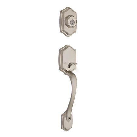 Kwikset Belleview Exterior Single Cylinder Handleset Trim 687BW-15-RCAL-RCS-LIP